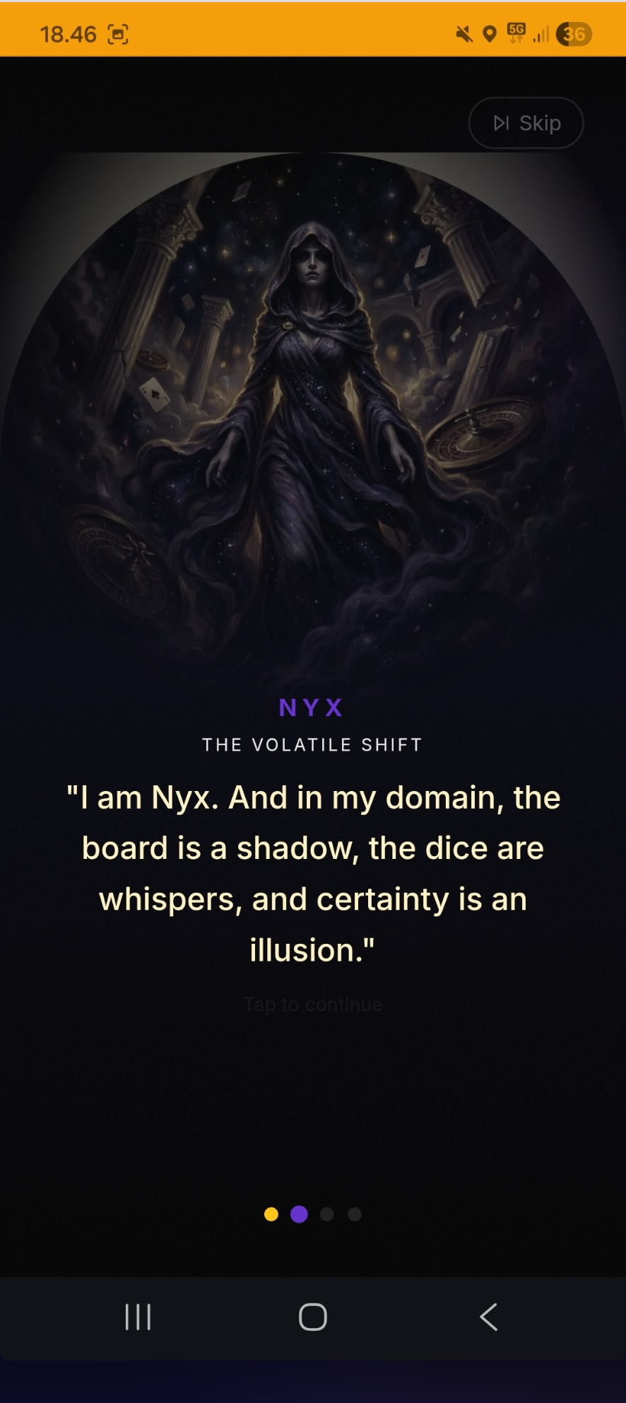 Dice5 Campaign — a god you'll face.